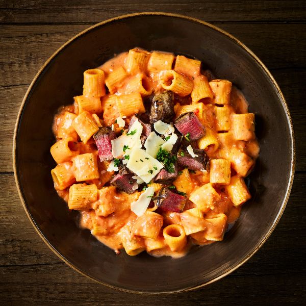 RIGATONI AU FILET MIGNON
